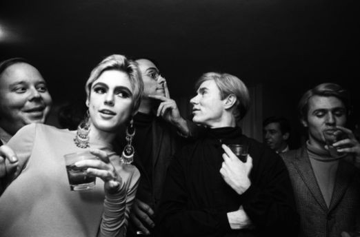 Steve Schapiro, Andy Warhol, Edie Sedgwick and Entourage, New York, 1965, collectie Hugo and Carla Brown